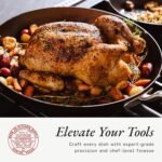 Made In Cookware - 2 Piece (Includes 10",12") Seasoned Blue Carbon Steel Frying Pan - (Like Cast Iron, but Better) - Professional Cookware - Crafted in Sweden - Induction Compatible - Image 4