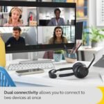 Jabra Evolve2 55 Stereo Wireless Headset - Features AirComfort Technology, Noise-Cancelling Mics & Active Noise Cancellation - MS Teams Certified, Works with Other Platforms - Black - Image 5
