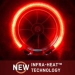 T-fal Infrared Air Fryer, 2x Faster Than Traditional Heating*, Large Air Fryer Toaster Oven Combo, 6 Qt Digital Touch Screen, 7-in-1 Cooking Functions, No-Shake Technology, 1550W, Black, - Image 3