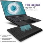 Targus Laptop Cooling Pad, Single Fan, Up to 16 Inch, for Macbook/PC, Black (AWE69US) - Image 3