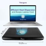 Targus Laptop Cooling Pad, Single Fan, Up to 16 Inch, for Macbook/PC, Black (AWE69US) - Image 5