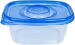 Glad GladWare Soup & Salad Food Storage Containers - Medium Rectangle - Meal Container Holds up to 24 Ounces of Food - Lock Tight Seal, 5 Count - Image 5