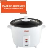 IMUSA USA GAU-00012 Electric NonStick Rice Cooker 5-Cup (Uncooked) 10-Cup (Cooked), White - Image 4