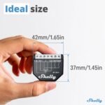 Shelly Wave Shutter US UL | Z-Wave Shutter Controller with Power Metering | Home Automation | Z-Wave Repeater | High Compatibility | Easy Installation | iOS Android App - Image 3