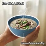 Wrova Wheat Straw Bowls for Kitchen set of 6,Anti-Scald Thick Soup Bowls 40oz,Microwave and Dishwasher Safe Bowl Sets, Unbreakable Cereal Bowl Sets. Vibrant Series - Image 4