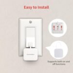 Switchbot Smart Switch Button Pusher (Bluetooth) – Fingerbot for Rocker Switch/One-Way Buttons, App Timer Control, No Wiring, Optional Hub Required for Voice/Remote, White - Image 5