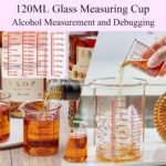 Ackers 7-Piece Glass Measuring Cup Set, Borosilicate Beaker Style Nesting Liquid Measuring Cups - Image 4
