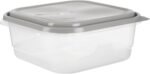 GoodCook EveryWare Extra Large Square Food Storage Container, 2 Pack, BPA Free - Image 4