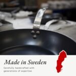 Made In Cookware - Seasoned 12" Blue Carbon Steel Frying Pan - (Like Cast Iron, but Better) - Professional Cookware - Crafted in Sweden - Induction Compatible - Image 8