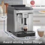 De'Longhi Magnifica Evo Automatic Espresso & Coffee Machine with Manual Milk Frother, Built-in Grinder & Auto-Clean Function - For Latte, Cappuccino, Americano, Iced Coffee, ECAM29043SB - Image 3