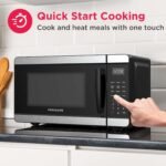 Frigidaire Countertop Microwave - Digital Control Panel - 6 Auto Cooking Settings - 10 Power Levels - Child Safety Lock - 0.7 Cu. Ft., Stainless Steel - Image 4