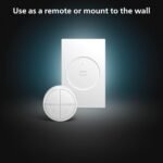 Philips Hue Wall Tap Dial Light Switch, Portable, White - 1 Pack - Requires Hue Lights and Hue Bridge - Smart Home - Easy, No-Wire Installation - Image 3