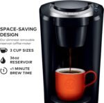 Keurig K-Compact Single-Serve K-Cup Pod Coffee Maker, with 3 Brew Sizes, Smart Start Feature, 36oz Removable Reservoir, Black - Image 3