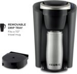 Keurig K-Compact Single-Serve K-Cup Pod Coffee Maker, with 3 Brew Sizes, Smart Start Feature, 36oz Removable Reservoir, Black - Image 4