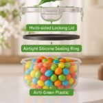 RockBerry 50 Pcs Large Food Storage Containers with Lids Airtight-85 OZ to small Containers-Total 526OZ Stackable Kitchen Set -BPA Free Leak proof containers- Freezer Microwave safe - Image 4