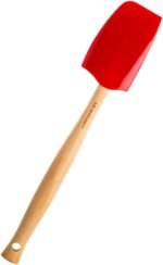 Le Creuset Silicone Craft Series Medium Spatula, 11 1/8" x 2 1/4", Cerise - Image 5