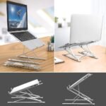Laptop Stand Adjustable Portable Aluminum for 10" - 17" Laptop Tablet - Image 3