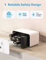meross Smart Plug Mini Support Apple HomeKit, Siri, Alexa, App Control, Timer, 15A & Reliable Wi-Fi, No Hub Needed, 2.4G WiFi Only, 2 Pack - Image 6