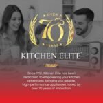 Kitchen Elite 4-Slice Toaster Oven, Compact Countertop Appliance with Bake Tray, Wire Rack, Adjustable Timer, and Temperature Control, Black - Image 4