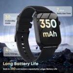 Smart Watch for Men, 120+ Sports Modes Smartwatch with 1.83" HD Touchsreen, Sleep Monitor, IP67 Waterproof, Bluetooth Call & Music Control Fitness Watch for iPhone/Android Black - Image 5