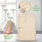 NutriChef 8-Piece Stackable Bakeware Set Carbon Steel Non-Stick Baking Pan Set Includes Sheet, Muffin, Round, Loaf, Square Cake & Deep Pans No PFOA & PFOS Oven Safe to 450 F Marble Cream - Image 4