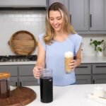 VINCI Express 2 Electric Cold Brew Coffee Maker: 37 oz., Fast, Customizable, Low-Acid Brews with Patented Circle Flow Technology, 3 Brew Settings, Self-Cleaning Function (Plastic Carafe) - Image 5