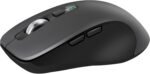 Wireless Bluetooth Mouse (USB + BT1 + BT2), Full Size Mouse, 4-Way Scrolling, Multi-Device Silent for Computer, Laptop, iPad, MacBook (Grey) - Image 3