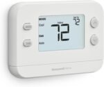 New! Honeywell Home Non-Programmable Thermostat, Single-Stage, 1 Heat/1 Cool Compatibility, X1N, White - Image 3