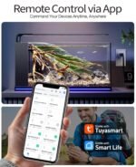 Smart Plug, WiFi Smart Outlet Compatible with Alexa & Google Assistant, Bluetooth WiFi Socket with Timer & APP Remote Control for Home, 2.4GHz Network Only, Wireless Outlet Plug - Image 3