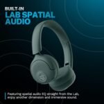 JLab Go Lux ANC Wireless Headphones, Sage, Hybrid Active Noise Cancelling, Premium On-Ear Bluetooth Headset, Customizable Sound, Be Aware Mode, Cloud Foam Comfort, Multipoint Connection - Image 4