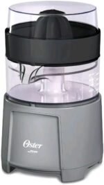 Oster Electric Citrus Juicer, High-Performance Silver 75 Watt Motor Electric Orange Juice Squeezer for Oranges, Lemons, and Limes - Image 3