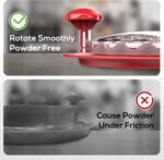 Pro Chicken Shredder, 10.8" Visible Chicken Breast Shredder Tool Twist, Large Meat Shredder Machine - Ergonomic Handle, Dishwasher Safe, Anti-Slip, Cleaning Brush, Heat Resistant, BPA Free - Image 4