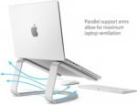 Twelve South Curve SE Ergonomic Aluminum Laptop and MacBook Stand with Anti-Slip Silicone to Prevent Scratching | Compatible with 11" to 17” laptops - Image 3