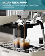Espresso Machine With Grinder, 20 Bar Espresso Machine with Milk Frother Steam Wand, Espresso Machines for Home, Expresso Coffee Machines Professional, Cappuccino Latte Machine - Image 3