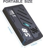 Ultra Slim Portable External Hard Drive USB 3.0 HDD Storage for PC, Laptop, Mac, Xbox one, PS4, PS5 (250GB) - Image 5