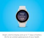 Garmin vívoactive 5, Health and Fitness GPS Smartwatch, AMOLED Display, Up to 11 Days of Battery (Renewed) (Ivory) - Image 4