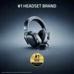 Razer BlackShark V3 X HyperSpeed Wireless Gaming Headset for PC: 50mm Drivers - Cardioid Mic - 2.4 GHz, Bluetooth, USB - Works with Mac, PS5, Nintendo Switch, Smartphone - 70 Hr Battery - Black - Image 3