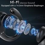 Wireless Earbuds Bluetooth 5.3 Headphones with 80H Playback, IPX7 Waterproof Over Ear Buds with LED Power Display for Sports Running Workouts - Image 3