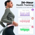 Sleep & Fitness Tracker Wristband for Women Men,Waterproof Activity Tracker-4 - Image 3