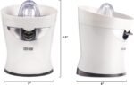 Tribest CitriStar CS-1000 Electric Citrus Juicer with Stainless Steel Strainer and Spout (White) - Image 6