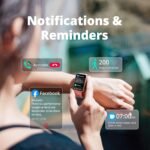 Fitness Tracker Smart Watch for Men Women, 1.47" HD with Bluetooth, 24/7 Heart Rate & Blood Oxygen Monitor, Sleep & Step Counter, 100+ Sports Modes, IP68 Waterproof, Compatible with Android iOS - Image 5