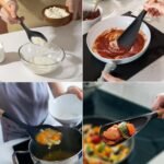 Spatula Spoon 2-Pack, Silicone Cooking Spoon for Nonstick Cookwares, Multifunction Kitchen Utensils for Cooking, Serving, Mixing, Scoop, Scrape and More - Image 4