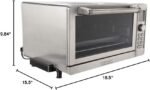 Cuisinart TOB-135N Deluxe Convection Toaster Oven Broiler, Brushed Stainless, Silver - Image 3