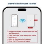 WiFi Smart Push Button Light Switch, Neutral Wire Required, Single-Pole, Single-Gang 1-Button, Works with Alexa, 2.4GHz, Non-Dimmable, White - Image 6