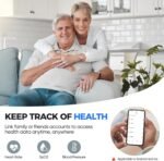 Smart Ring IP68 Waterproof，5-Day Long Battery Life, No Subscription Fee，Fitness Health Tracker for Men Women, Heart Rate & Sleep Monitoring Daily Use，iOS&Android Compatible (Rose Gold, 10) - Image 4