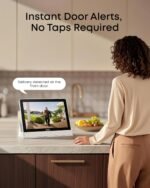 eufy Security eufy Smart Display E10, Smart Home Hub, 8" Control Panel, Compatible Devices, Four Views on One Screen, Instant Door Alerts, Daily Event Reports, One Tap Control (Renewed) - Image 4