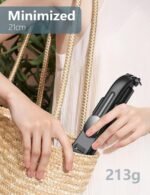 Selfie Stick Tripod with Light, 45'' Selfie Stick with Wireless Remote, Portable Phone Tripod Compatible with iPhone 16/15 Pro Max/15/14 Pro/14/13, Samsung S22/ S23 Ultra/Android Smartphone - Image 5