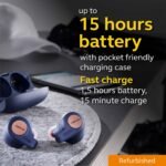 Jabra Elite Active 65t Alexa Enabled True Wireless Sports Earbuds with Charging Case – Copper Blue (Renewed) - Image 5