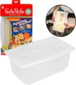 Microwave Spaghetti Cooker -The Original Fasta Pasta Family Size- Quickly Cooks up to 8 Servings- No Mess, Sticking, or Waiting for Water to Boil- Perfect Al Dente Pasta Every Time - Image 3