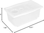 Microwave Spaghetti Cooker -The Original Fasta Pasta Family Size- Quickly Cooks up to 8 Servings- No Mess, Sticking, or Waiting for Water to Boil- Perfect Al Dente Pasta Every Time - Image 4